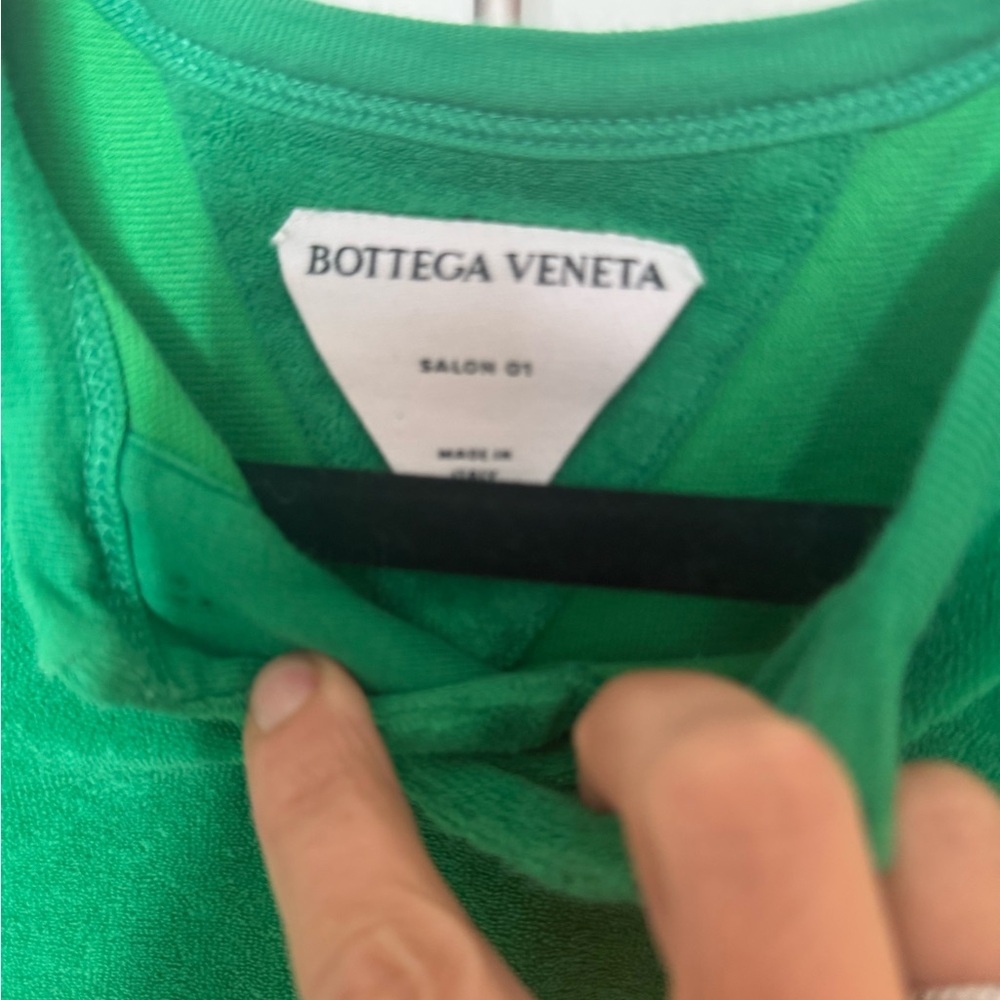 Bottega Veneta Green Short Sleeve Tee - Picture 2 of 5
